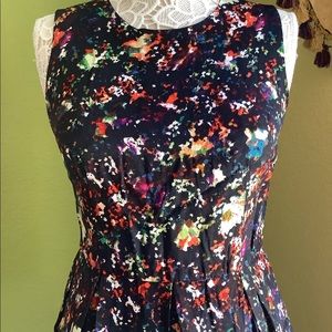 Gap Multi Color Floral Dress